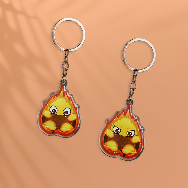 Porte-clés double-face CALCIFESSES