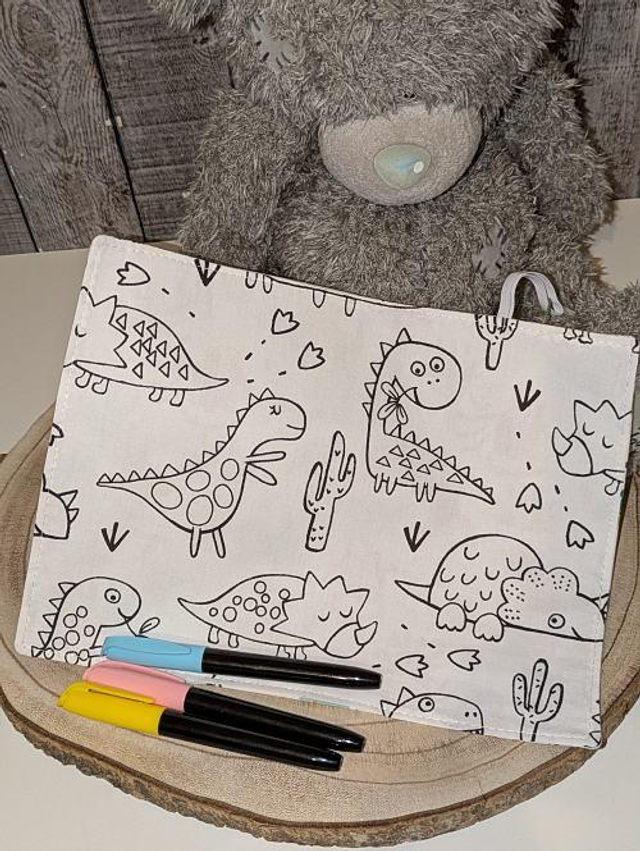 Feuille de coloriage lavable