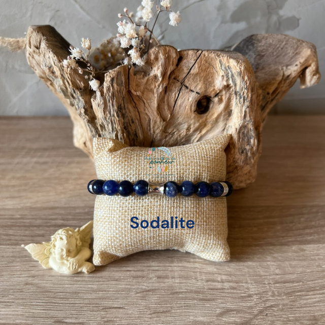 Bracelet en Sodalite - Cohérence intérieure 