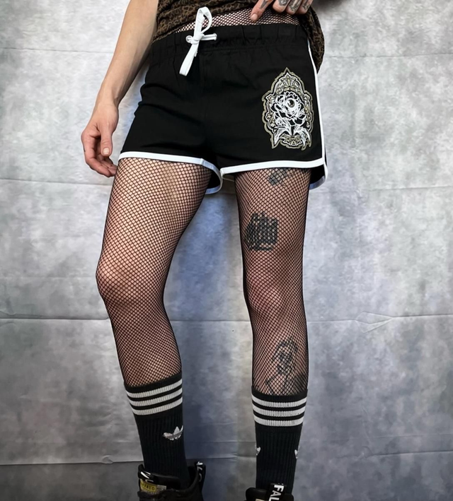 Short rétro "CycloPivoine"