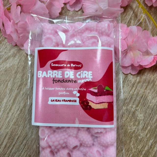 Barre fondant framboise 