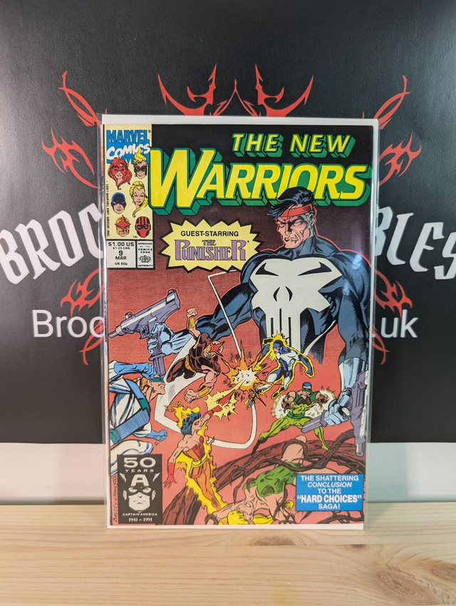 The New Warriors #9 1991 