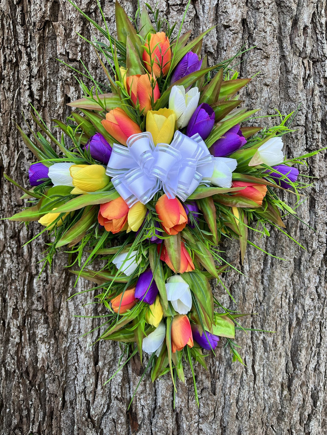 Cross wreath