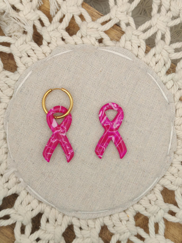 Ruban marbré OCTOBRE ROSE 