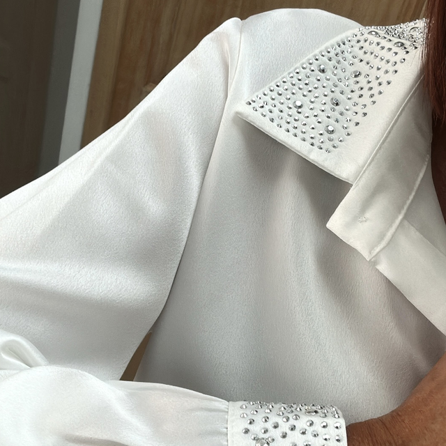 Chemise vita blanche 