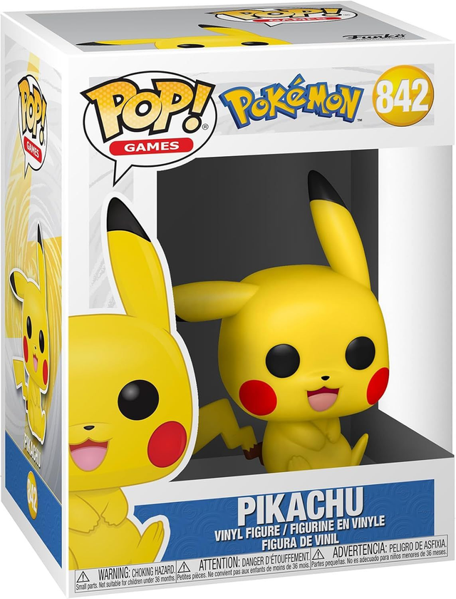 FUNKO POP - PIKACHU SITTING 842