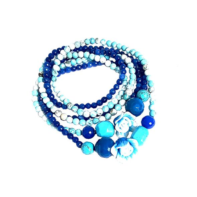 Collana lunga fantasy a due elementi modello 0218
