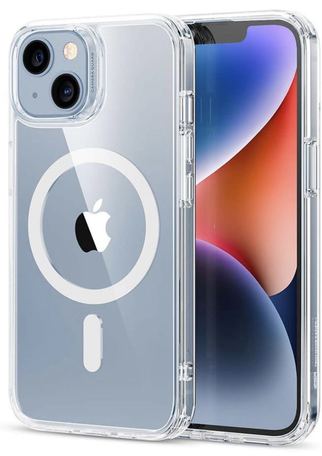 Coque transparente avec MagSafe pour iPhone 14/13