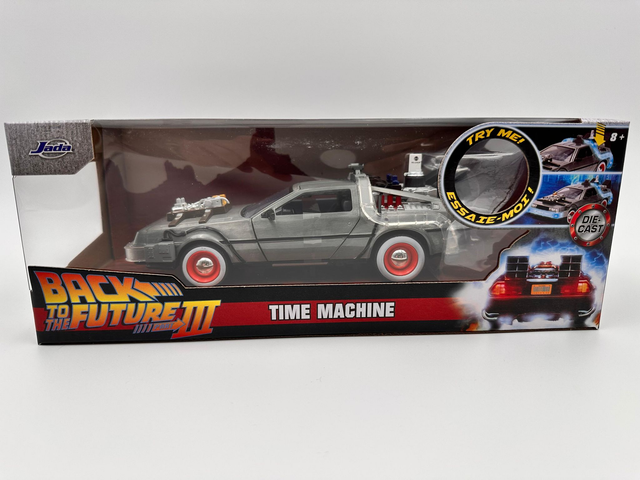 Back To The Future 3 DeLorean  - Diecast Model scale - 1:24 