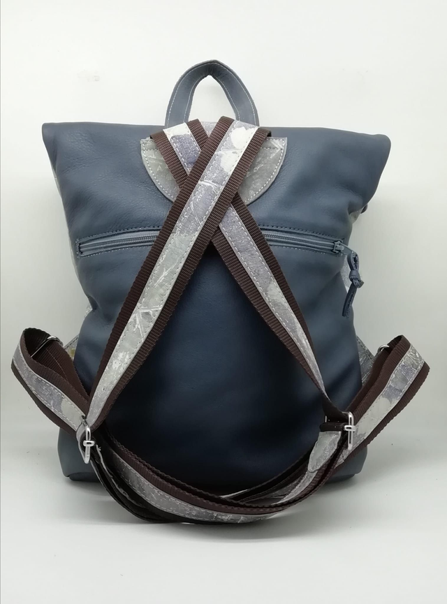 Paprika-Zaino artigianale in pelle