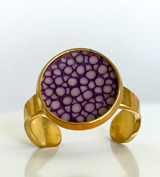 Bague Simple Violette