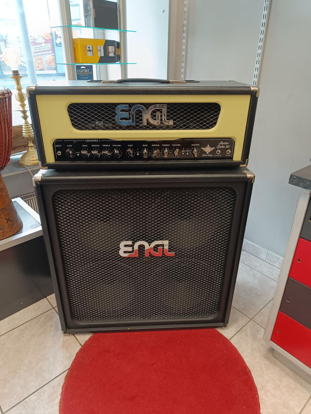 Ampli Engl rétro tube 50w lampes 