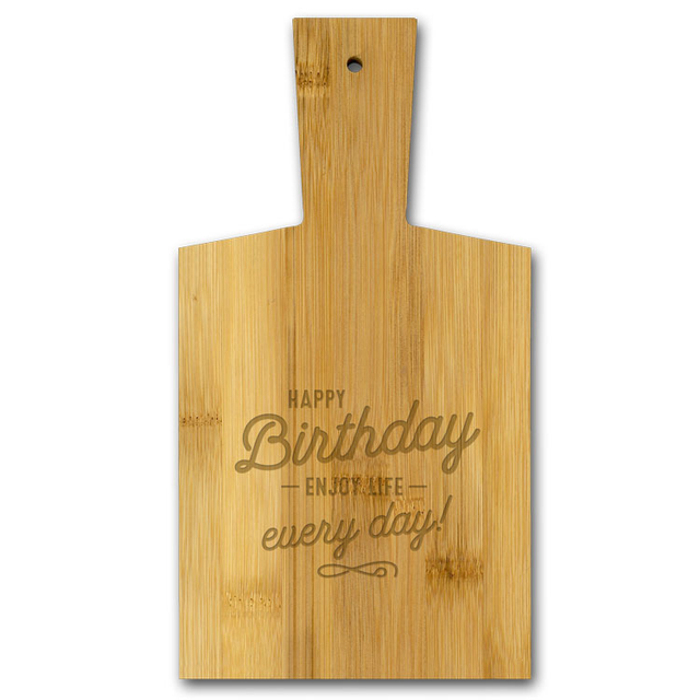 Borrelplank: Happy Birthday