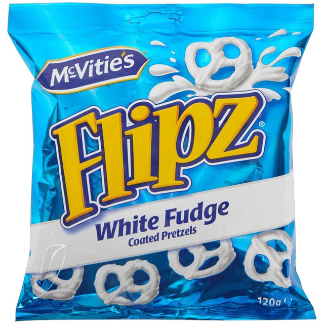 Flipz White Fudge 120g