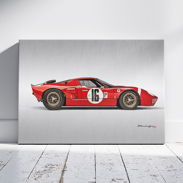 C230910 FORD GT AM GT1 1966 Alan Mann Racing