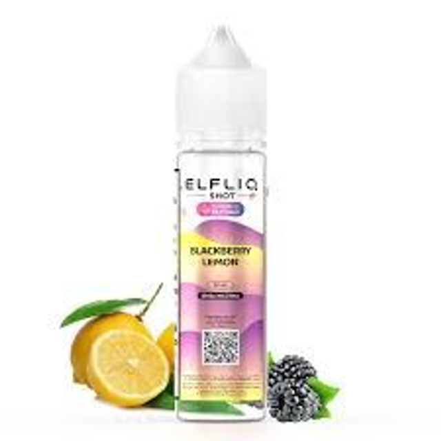 ELFIQ MIX and Vape 20/60 BLACKBERRY LEMON 20ML NIC 0MG EAN4895261103630