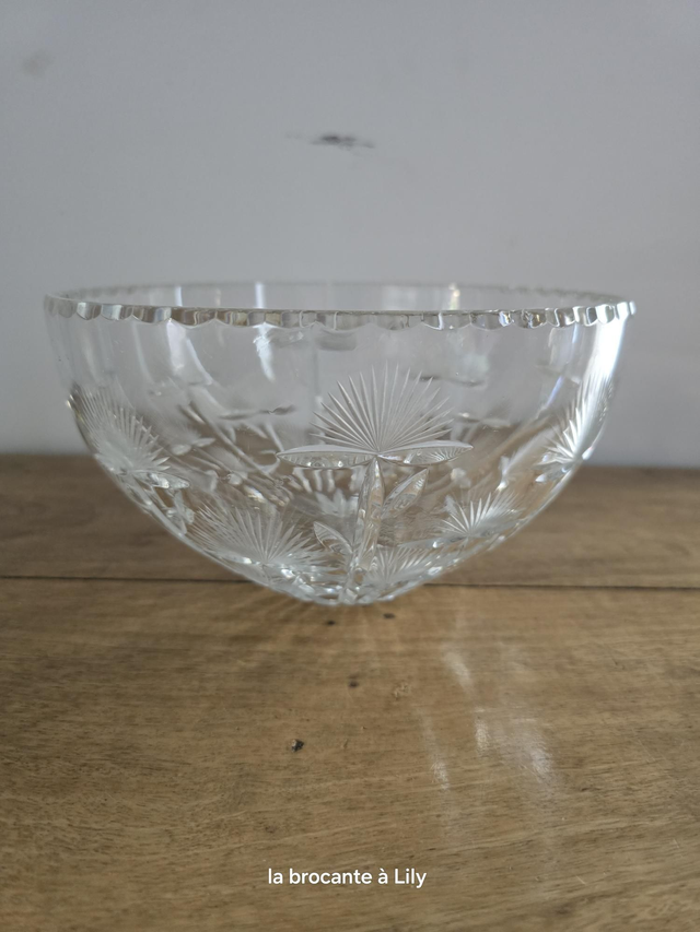Saladier en cristal 