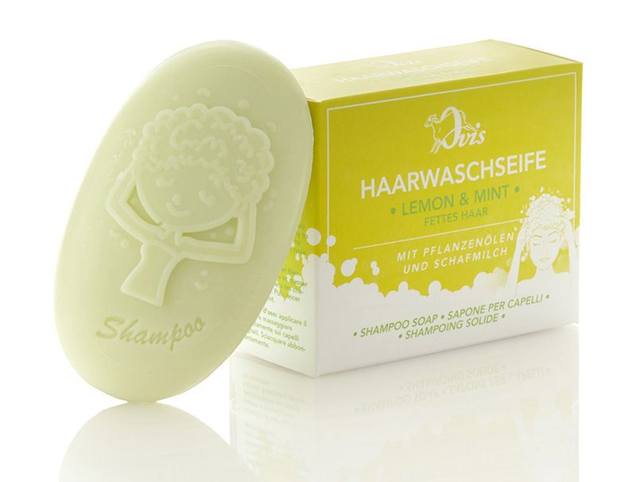 Ovis Haarwaschseife Lemon-Mint 110g im Einzelkarton