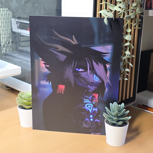 Lexus, "Neon Lights" - Print