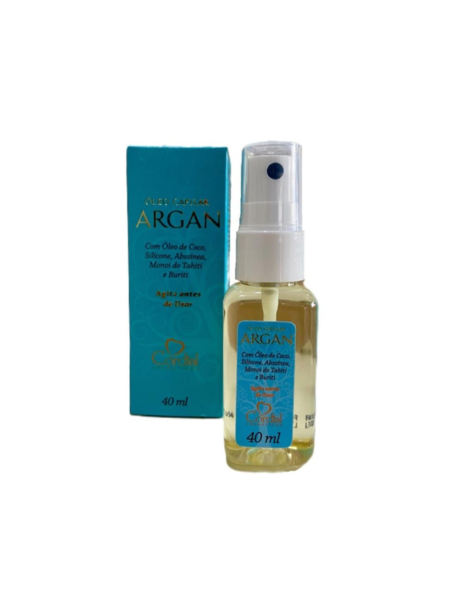 Òleo Capilar de Argan Cordial 40 ml Agite antes de Usar