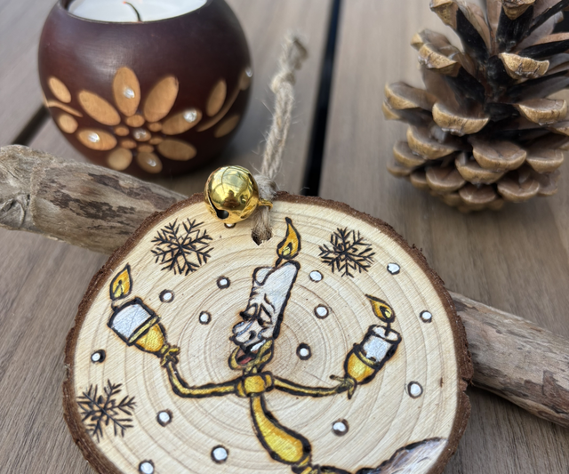 Boule de Noël Bougeoir dansant 