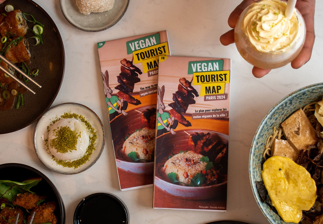 Vegan Tourist Map – Paris 2024