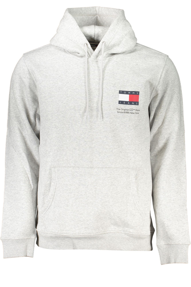 TOMMY HILFIGER FELPA SENZA ZIP UOMO GRIGIO