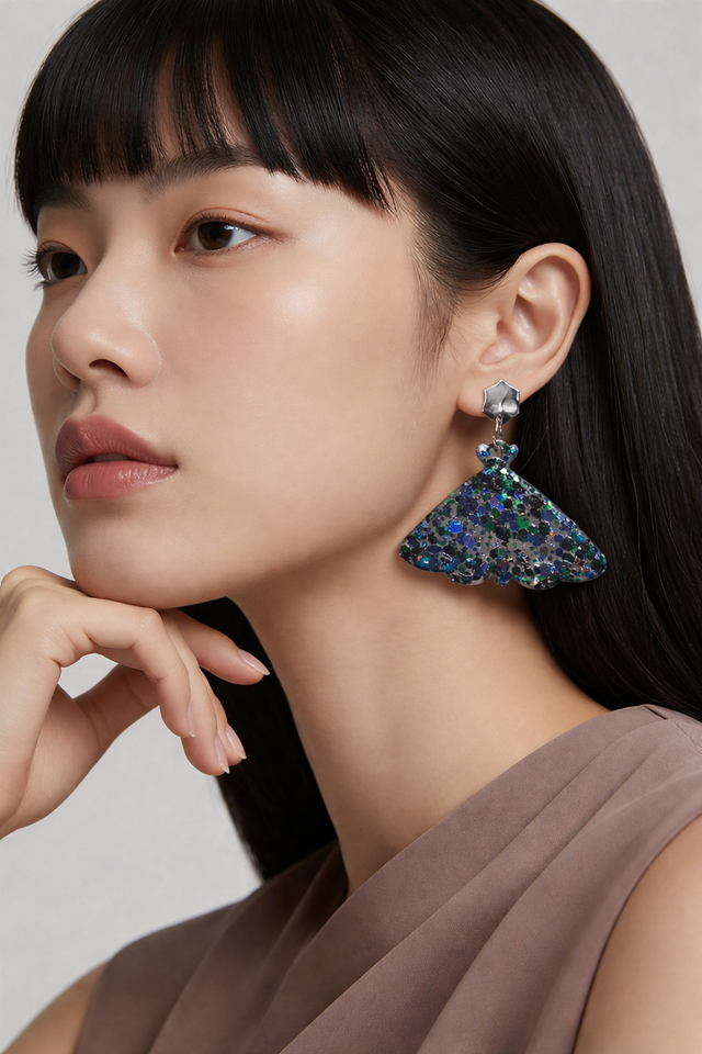 Boucles envol - Collection Iris électrique 