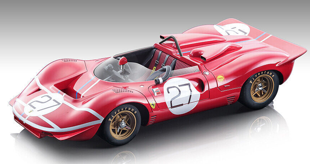 Ferrari 350 P4 CanAm Laguna Seca 1967 #27 G. Williams Tecno 1:18