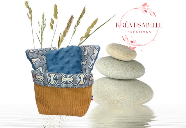 Lingettes + panier Ton "BLEU"