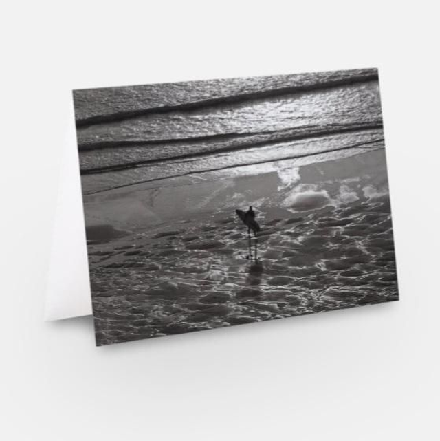 Silver Surfer greeting card