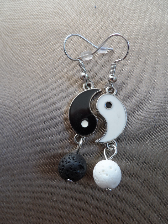 Boucles d'oreilles Yin Yang