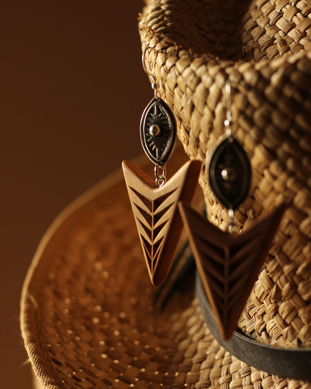 Boucle d'oreille "Sky Wind"