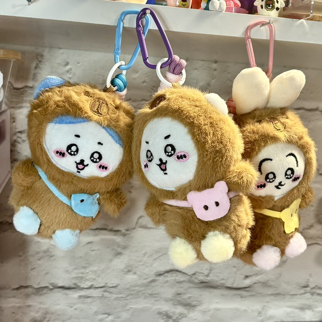 Chiikawa inspired plush pendant keychain 3 to choose 