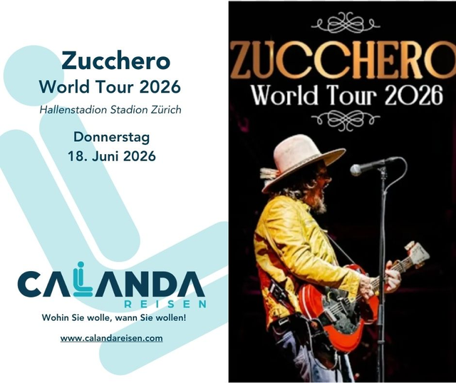 Zucchero - Live Hallenstadion Zürich