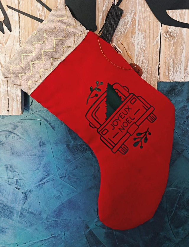 Chaussette/botte de Noël 