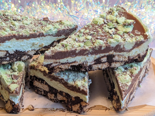 Peppermint Slice
