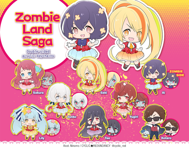 Zombie Land Saga | charms & stickers