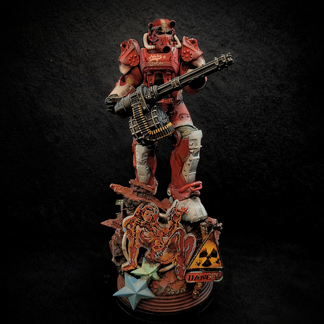 FALLOUT NUKA-COLA peint 1/8e. VENDU [Dispo à la commande]