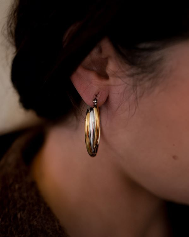 Boucles d'Oreilles Créoles - Diva