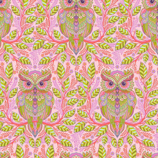 Hootie Patootie Chouettes - Tula Pink Full Moon Forest II