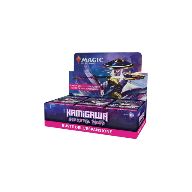 Booster Box Buste dell'espansione Set Kamigawa Neon Dynasty Display ITA - MTG 