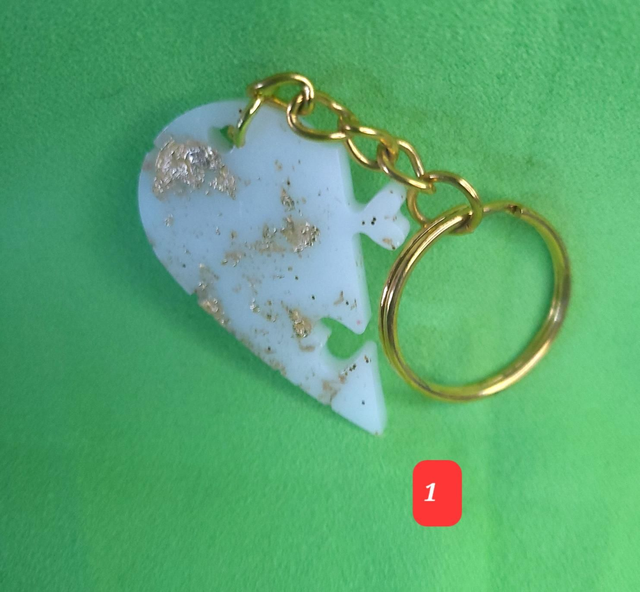 Porte clef coeur