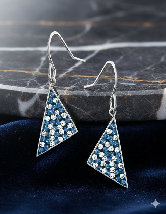 Boucles d'oreilles Azur 