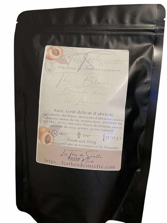 Thé Blanc Balade dans le Lubéron- Abricot