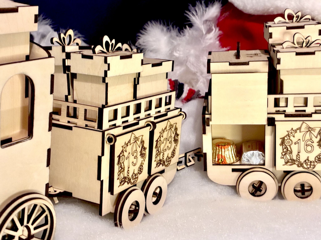 Train de l’Avent personnalisable