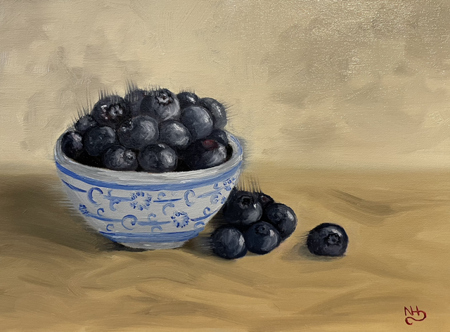Bowl of Blueberries