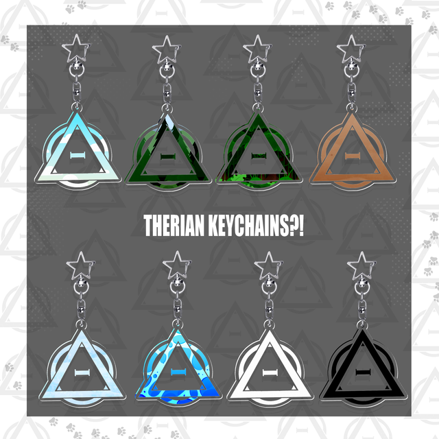 Therian keychain!