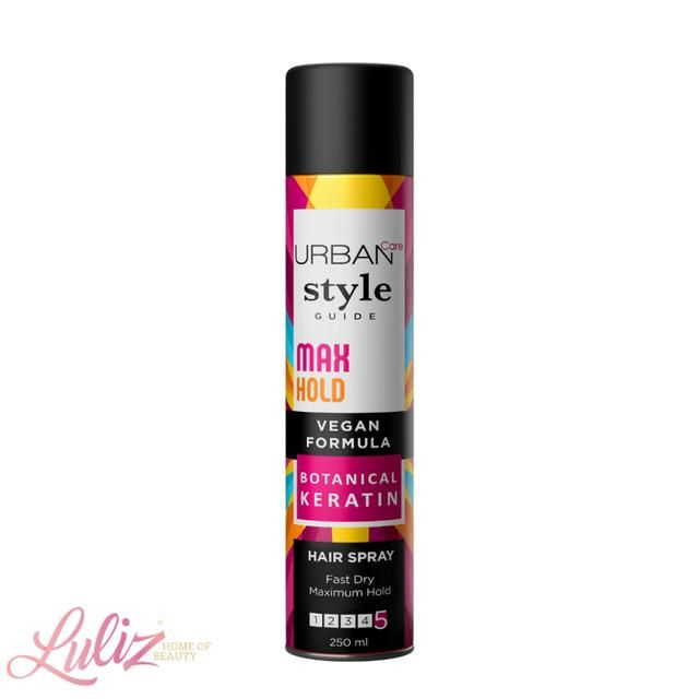 Urban Care Style Guide Max Hold Hair Spray 250 Ml