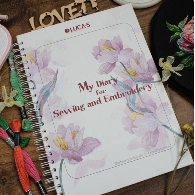 My Diary for Sewing and Embroidery - Luca-S Planner